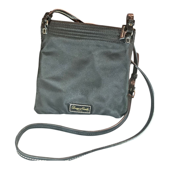 Dooney & Bourke Black Crossbody Bag One Size with Pink Lining - Picture 3 of 16